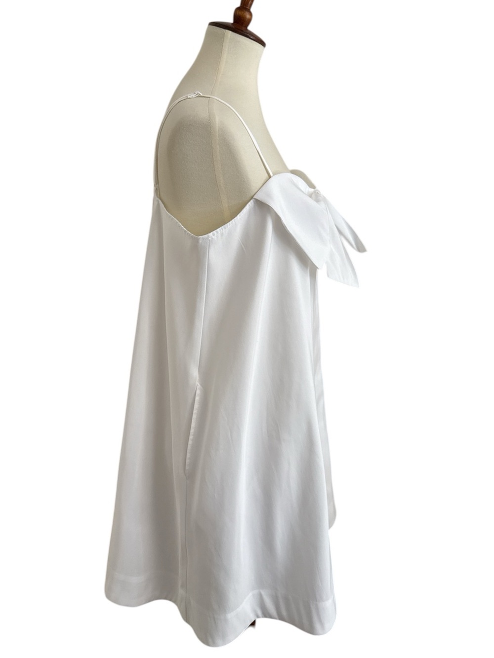 a new day White Bow-Front Spaghetti Strap Cami - Picture 3 of 5